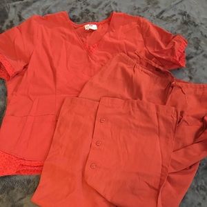 Used White Cross Women's Scrubs